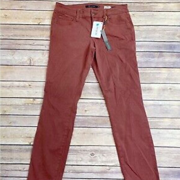 NWT Anthropologie Level 99 Lily Skinny Straight Tencel Jeans - Picture 3 of 6